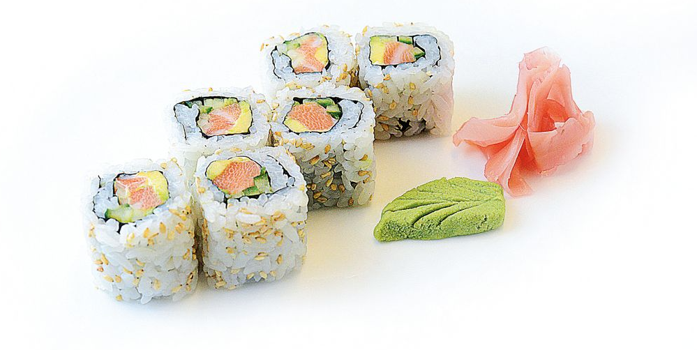 California rolls Salmon